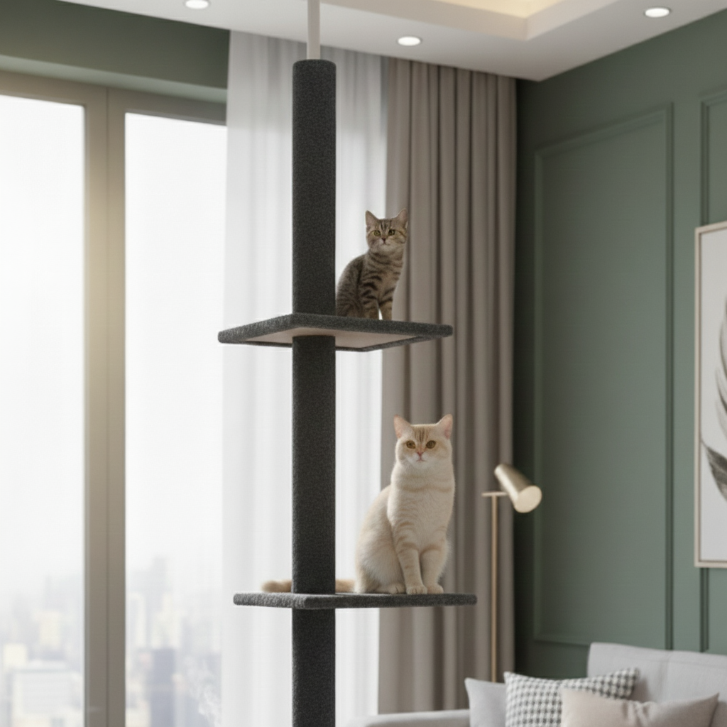 Arbre à chat : La Tour Télescopique XXL