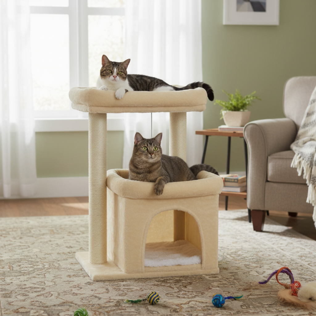 Arbre à chat : Le Cube Sommeil