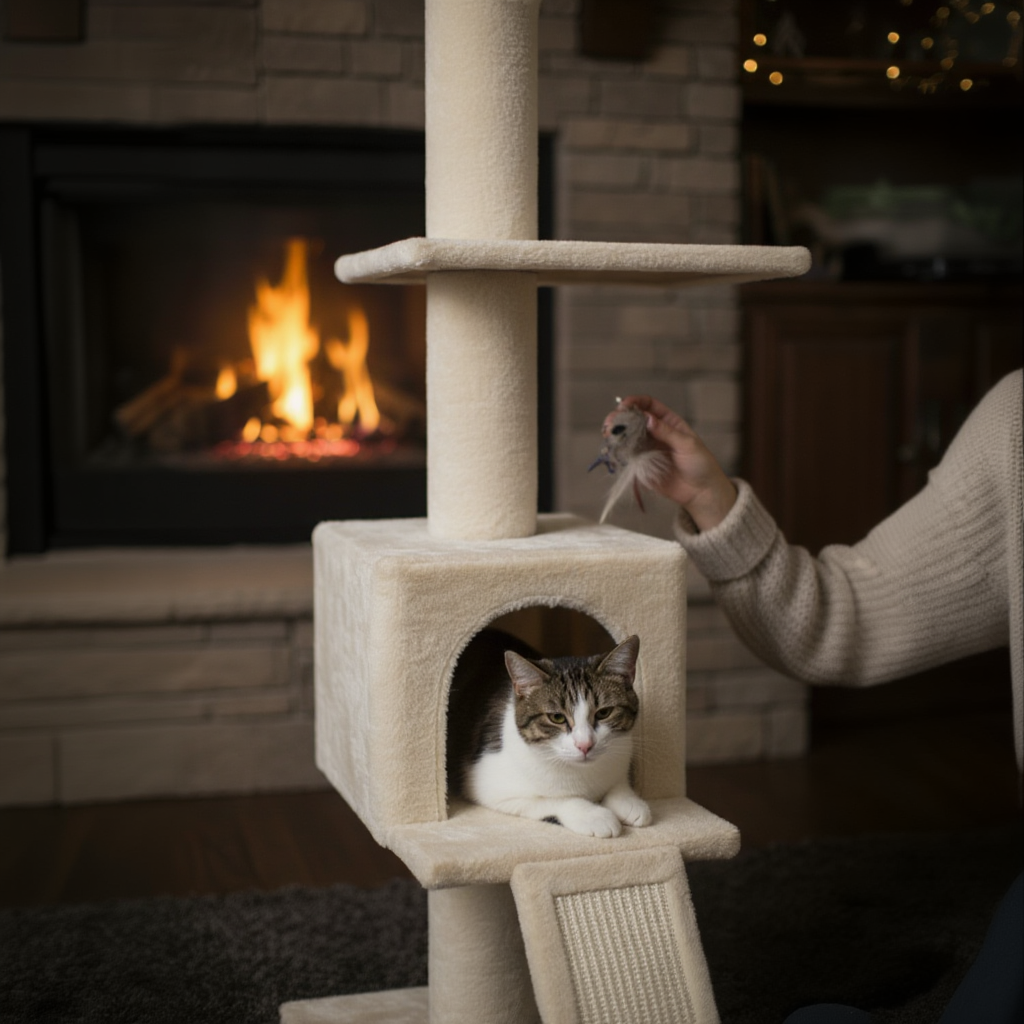 Abre à chat : L'Arbre Panorama Ajustable