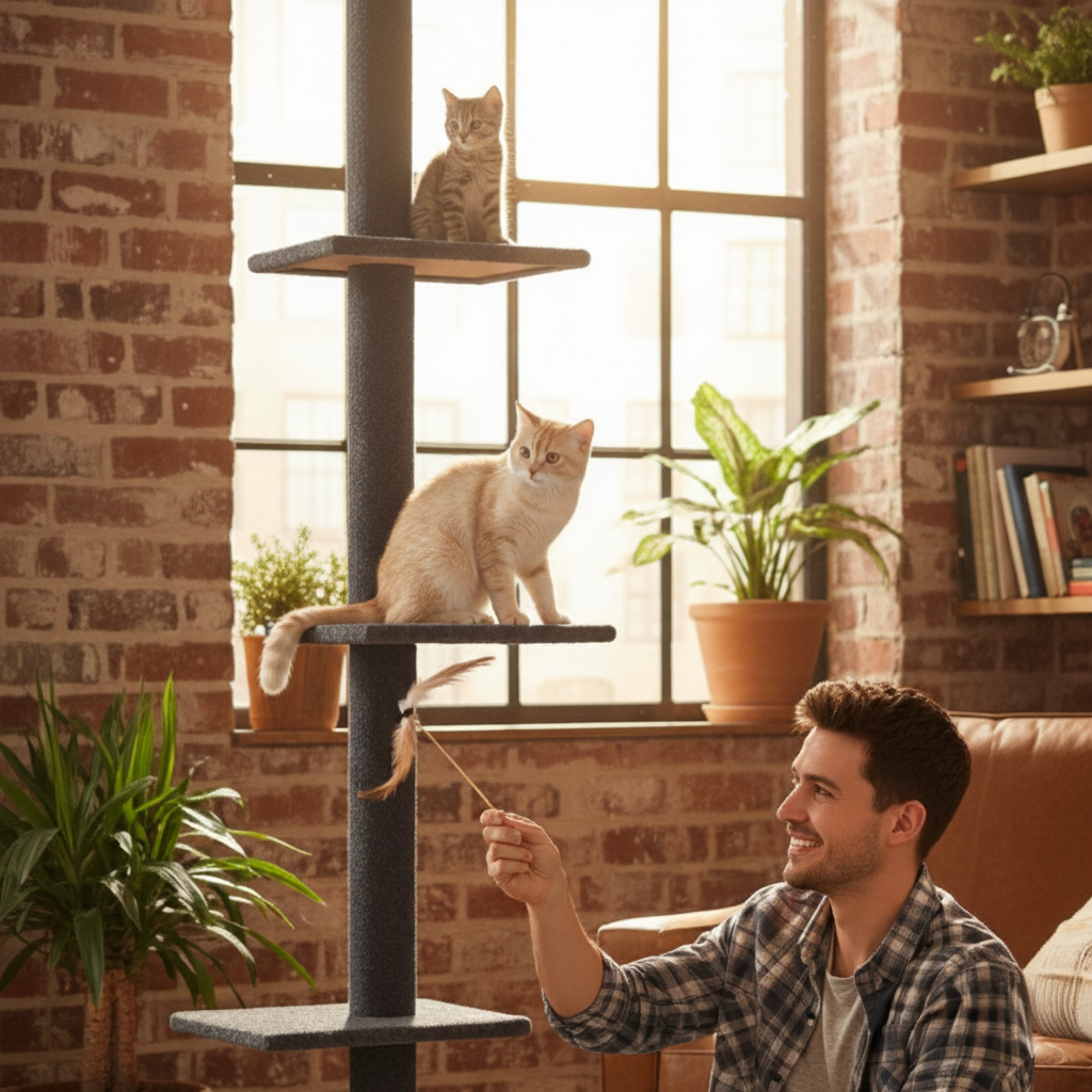 Arbre à chat : La Tour Télescopique XXL