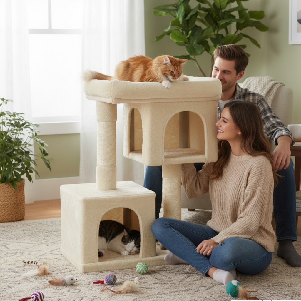 Arbre à chat : La Résidence Duplex