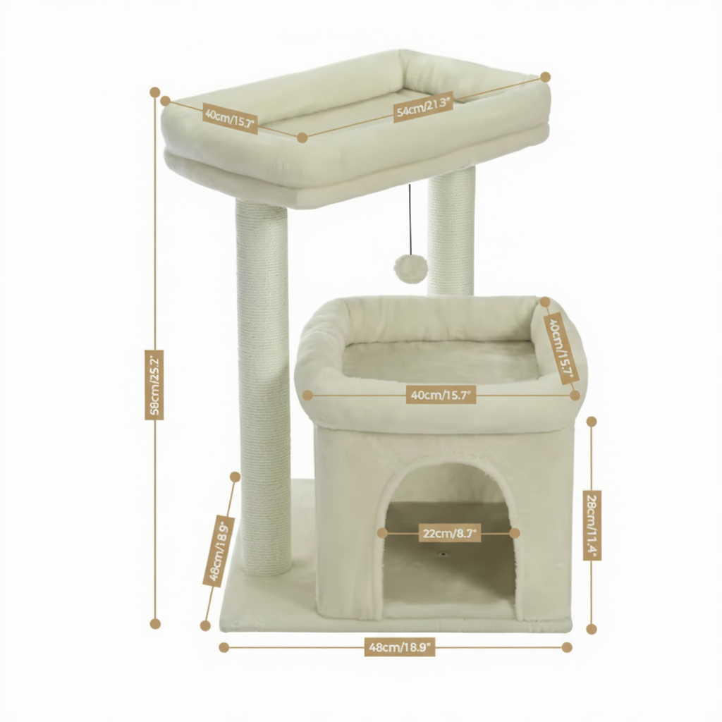 Arbre à chat : Le Cube Sommeil