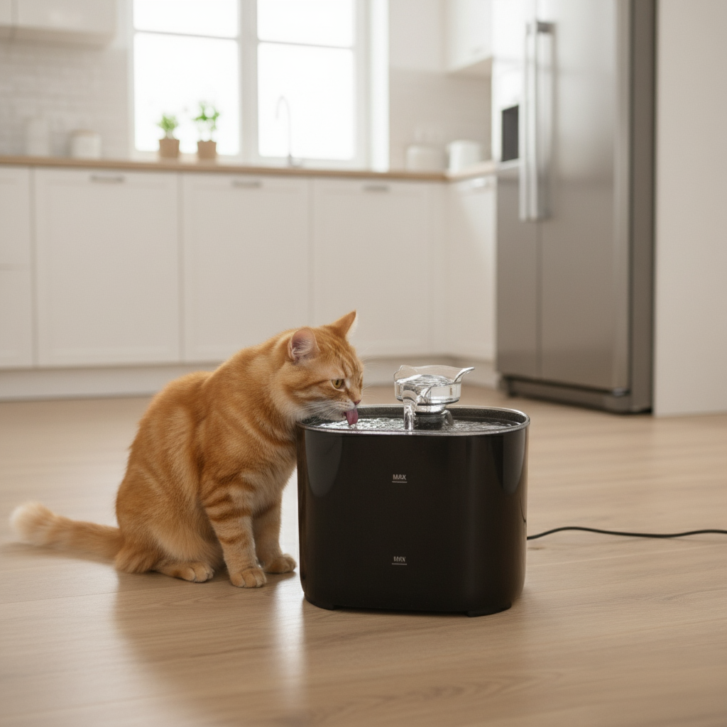 Fontaine à eau chat : Le Puits de Vie