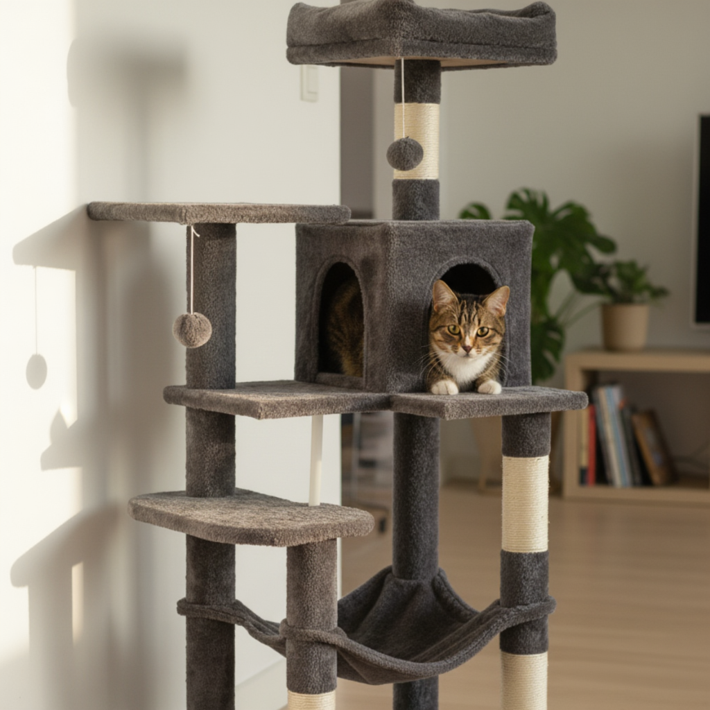 Arbre à chat : Le Refuge Cosy