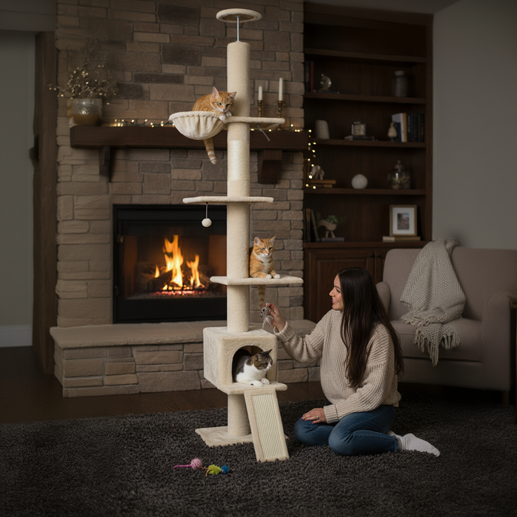 Abre à chat : L'Arbre Panorama Ajustable