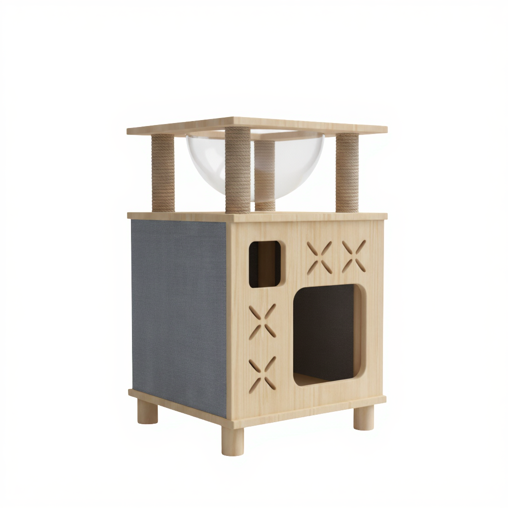 Arbre à chat : L'Abri Cocoon