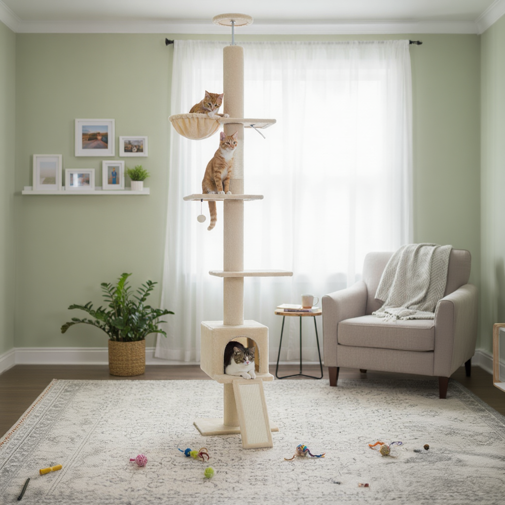 Abre à chat : L'Arbre Panorama Ajustable