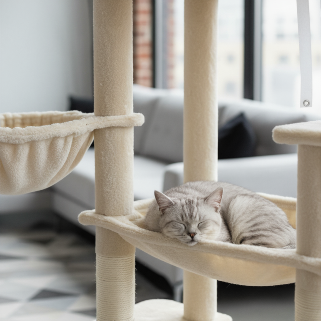 Arbre à chat : L'Hôtel des Félins