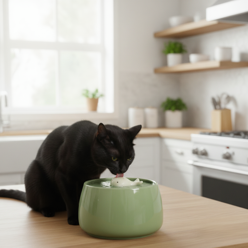 Fontaine à eau Chat : Le Bassin Zen