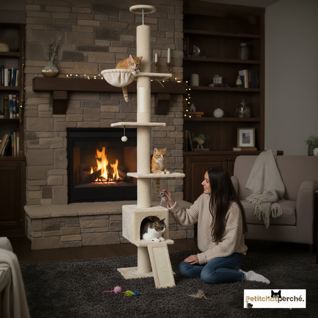 Abre à chat : L'Arbre Panorama Ajustable