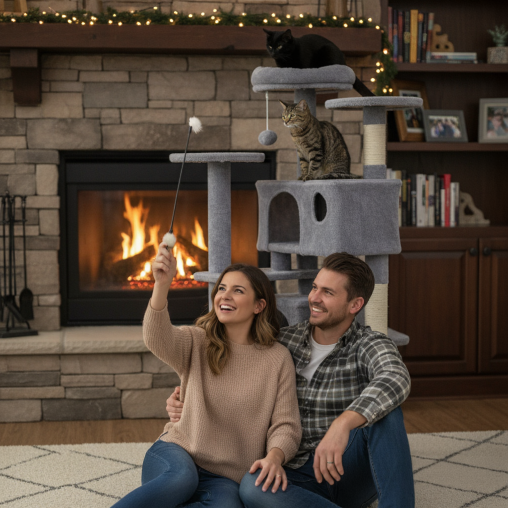 Arbre à chat : L'Abri Mésange