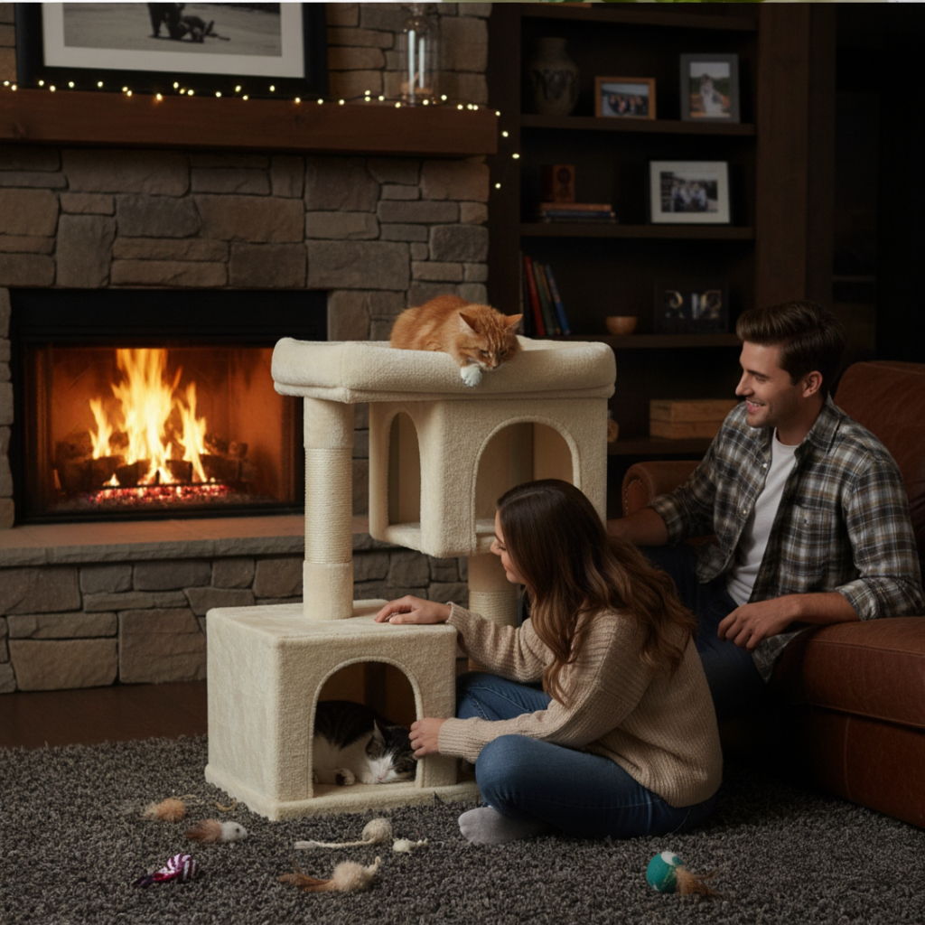 Arbre à chat : La Résidence Duplex