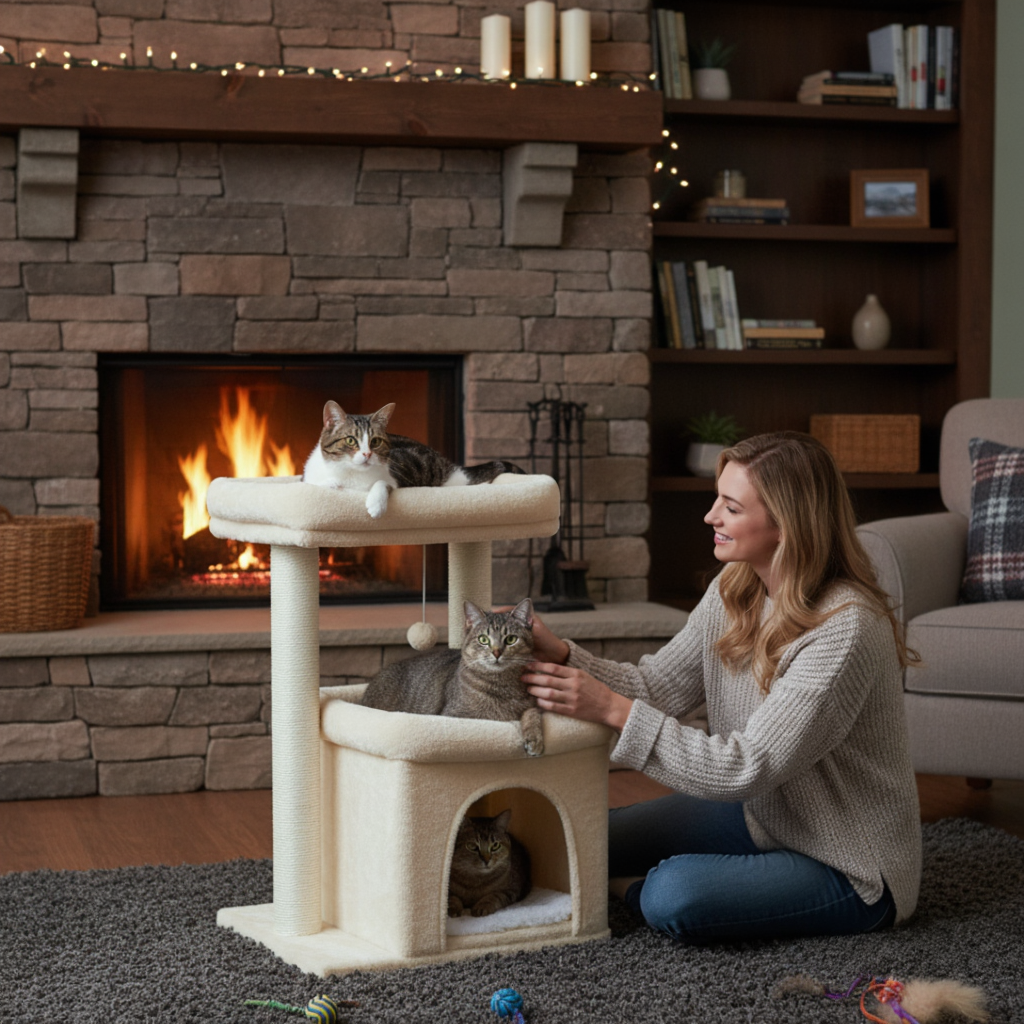 Arbre à chat : Le Cube Sommeil