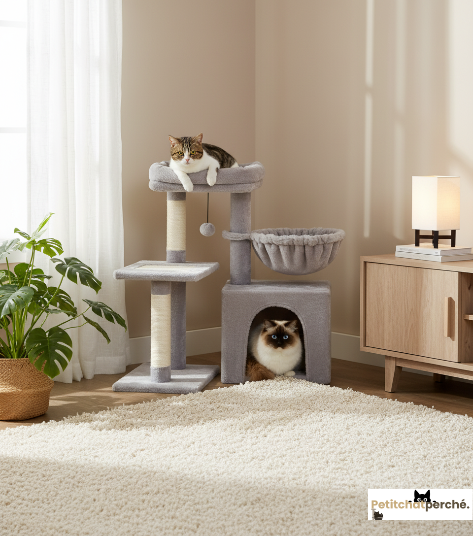 Arbre à chat : Le Meuble Cocon Junior