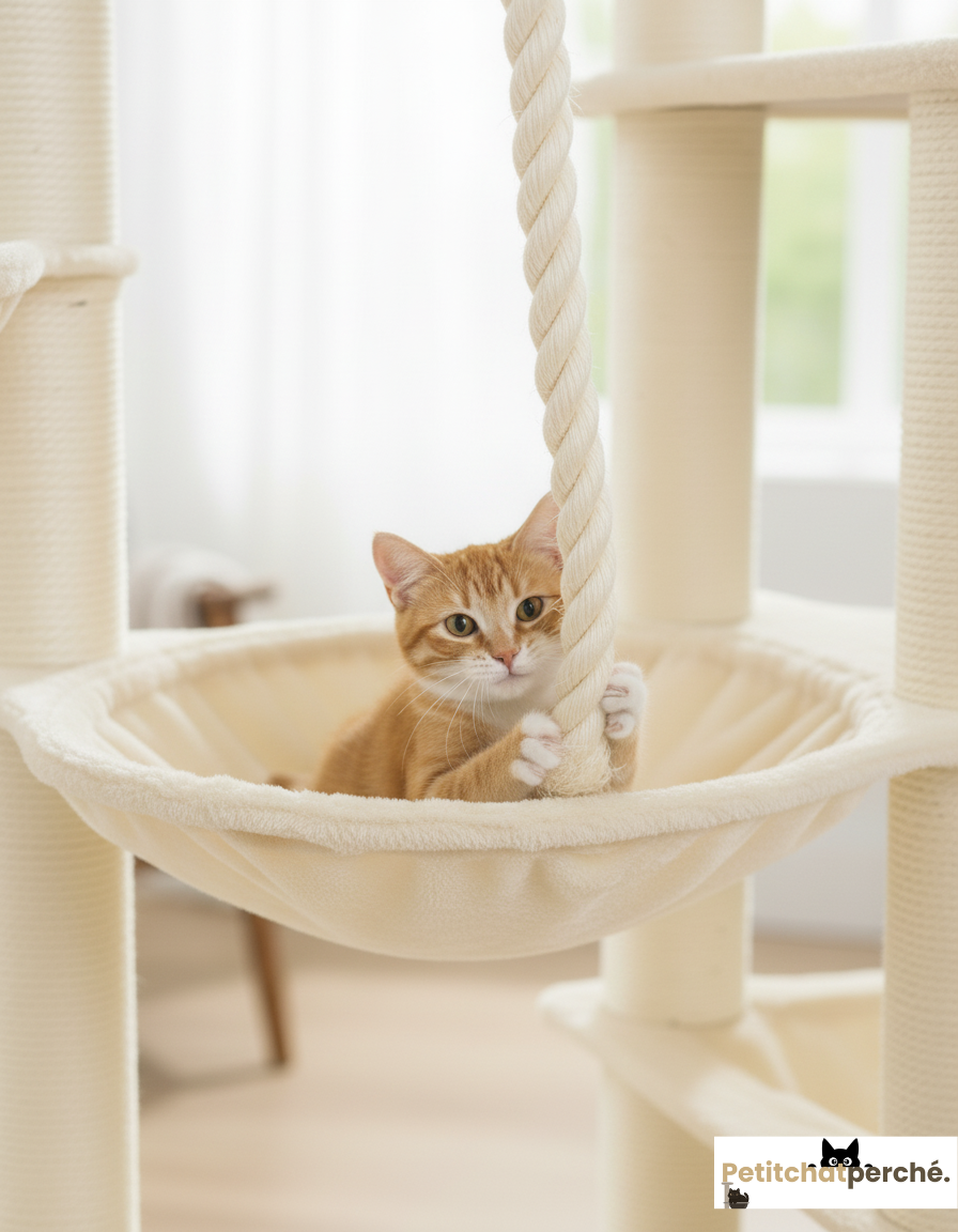 Arbre à chat : Le Refuge Cocooning Familial