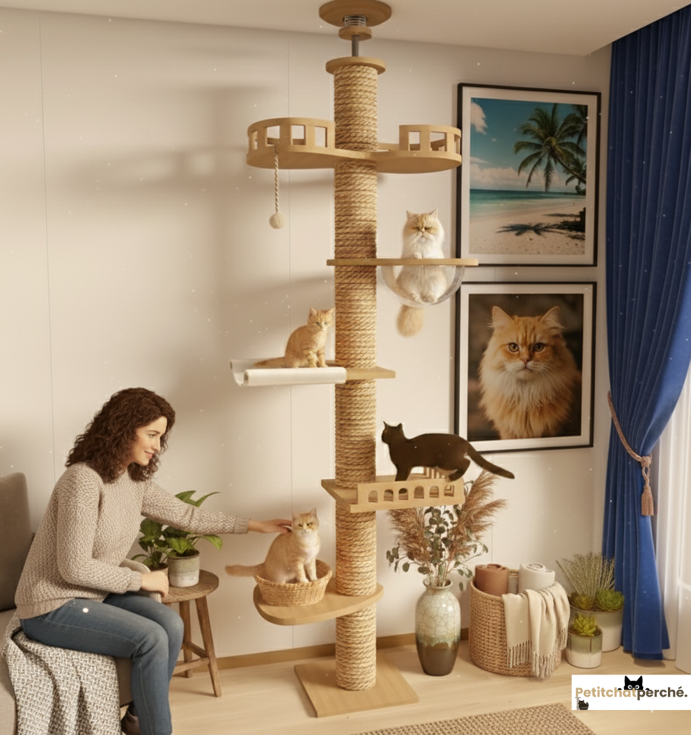 Arbre à chat : L'Arbre Pilier "Skyview"