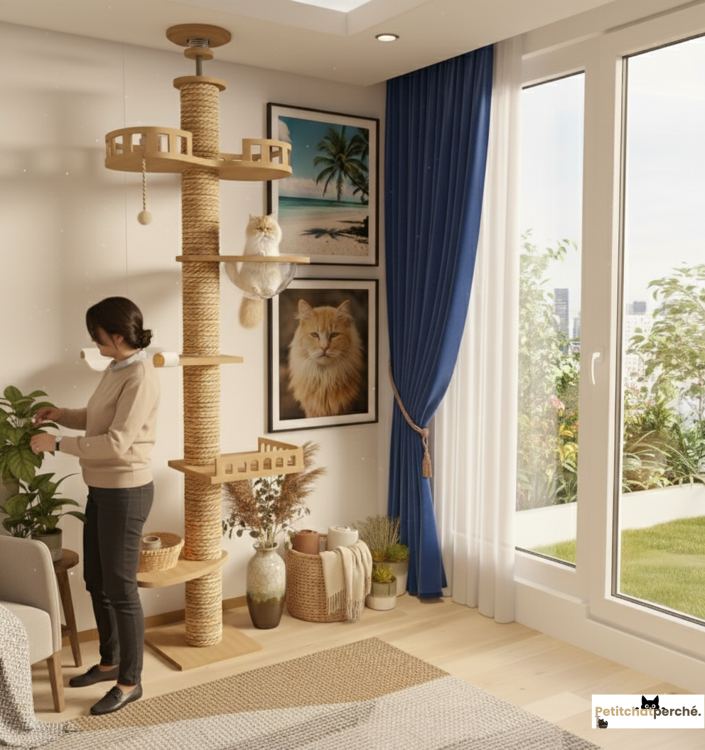 Arbre à chat : L'Arbre Pilier "Skyview"