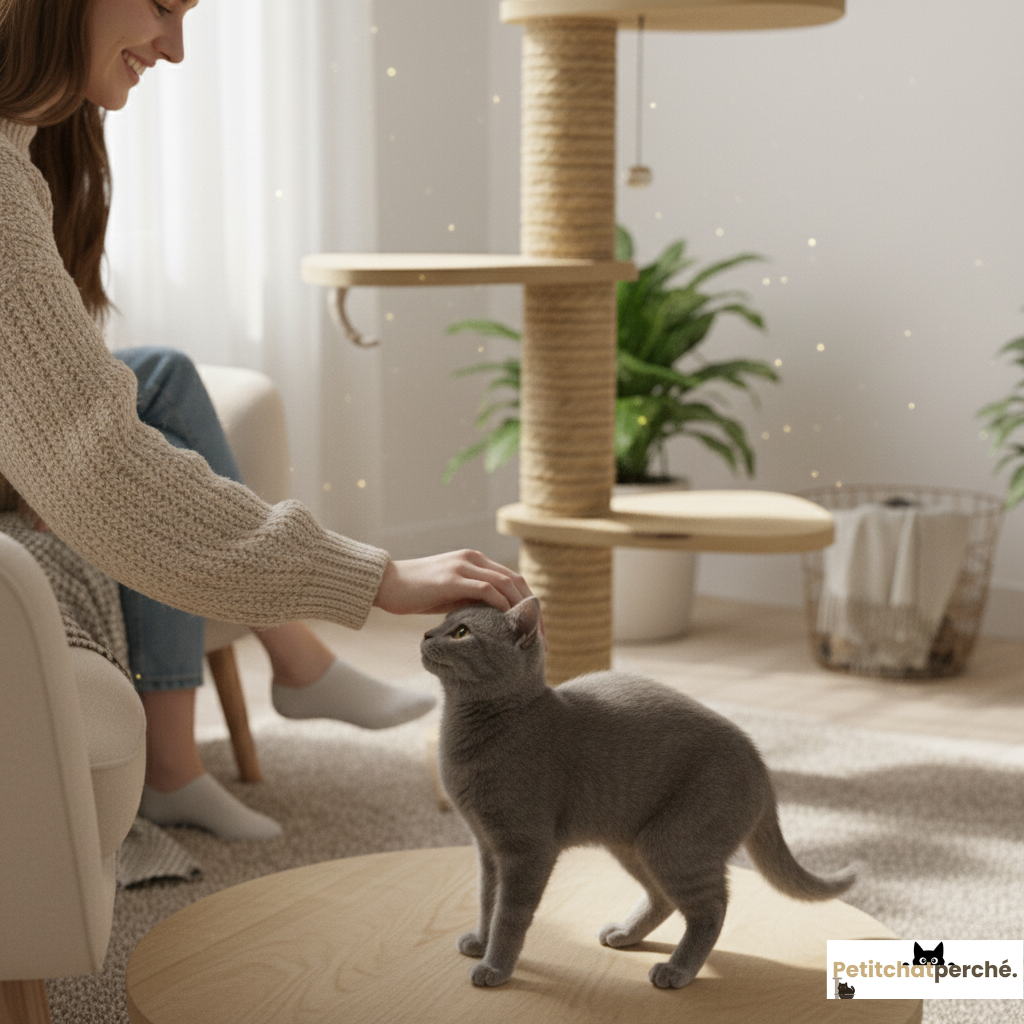 Arbre à chat : Le Poteau SkyLuxe