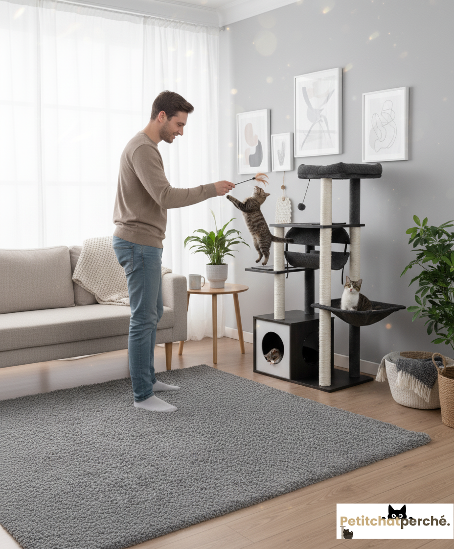 Arbre à chat : Le Cocon Élégance