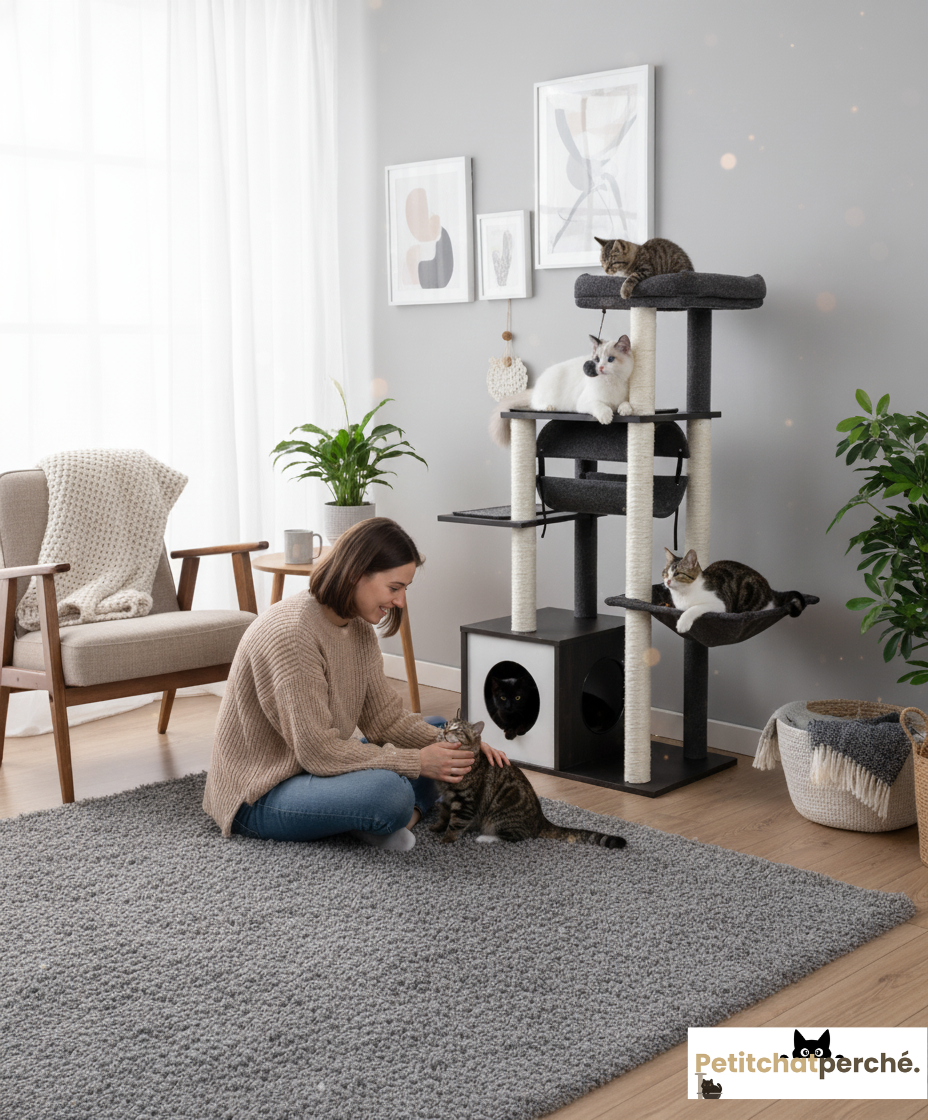 Arbre à chat : Le Cocon Élégance