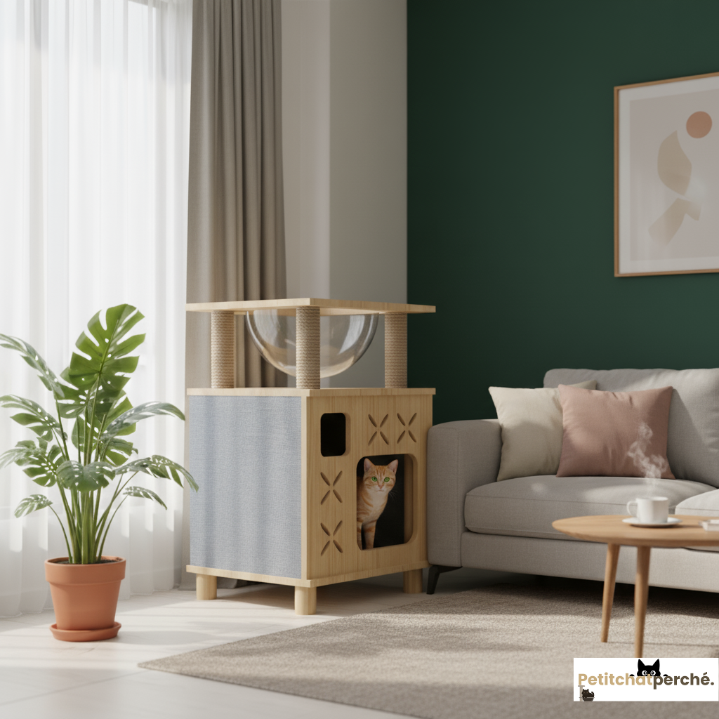 Arbre à chat : L'Abri Cocoon