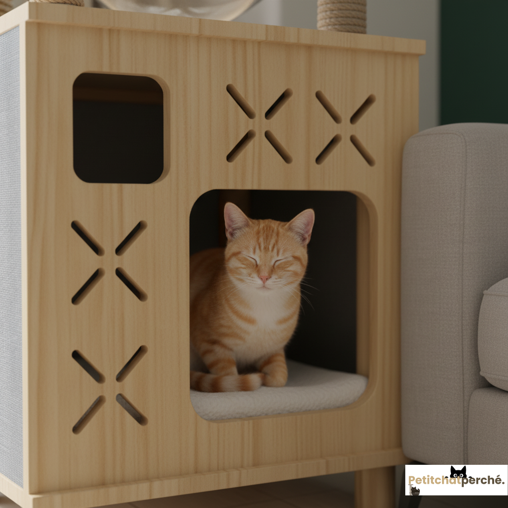 Arbre à chat : L'Abri Cocoon