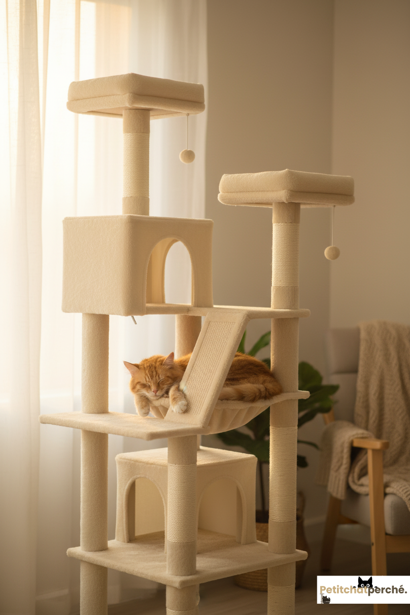 Arbre à chat : Le Refuge Panoramique Duo