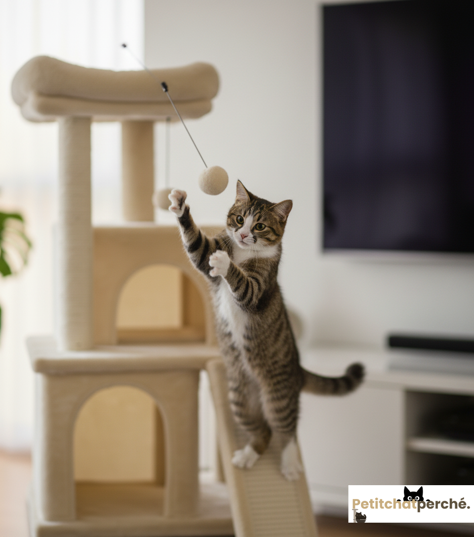 Arbre à chat : Le Duplex Félin