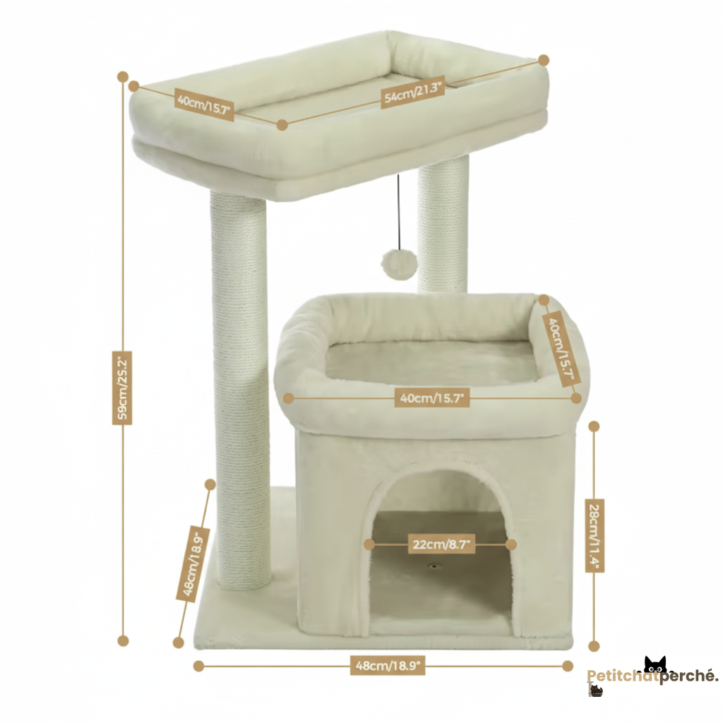 Arbre à chat : Le Cube Sommeil