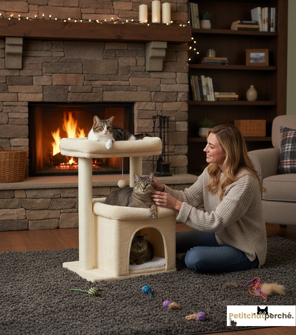 Arbre à chat : Le Cube Sommeil