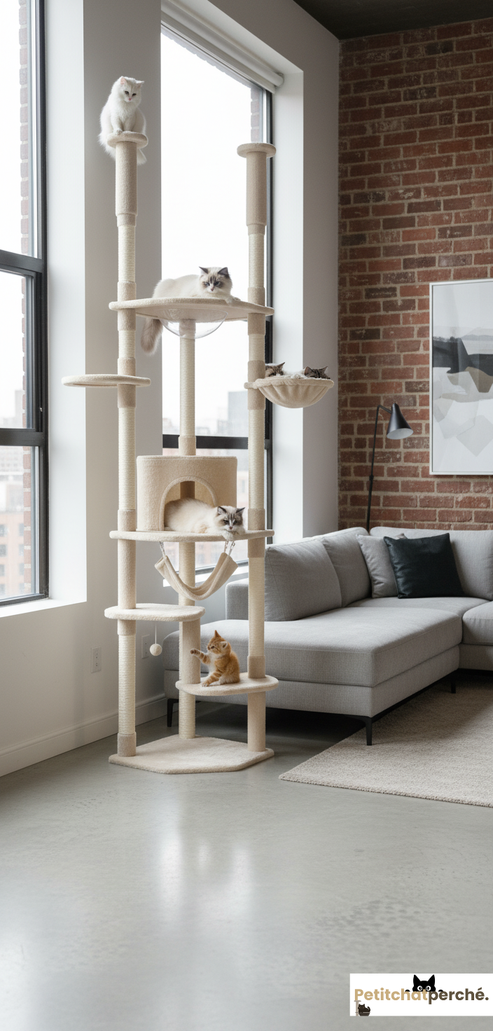 Arbre à chat : Le Pilier Royal Duplex