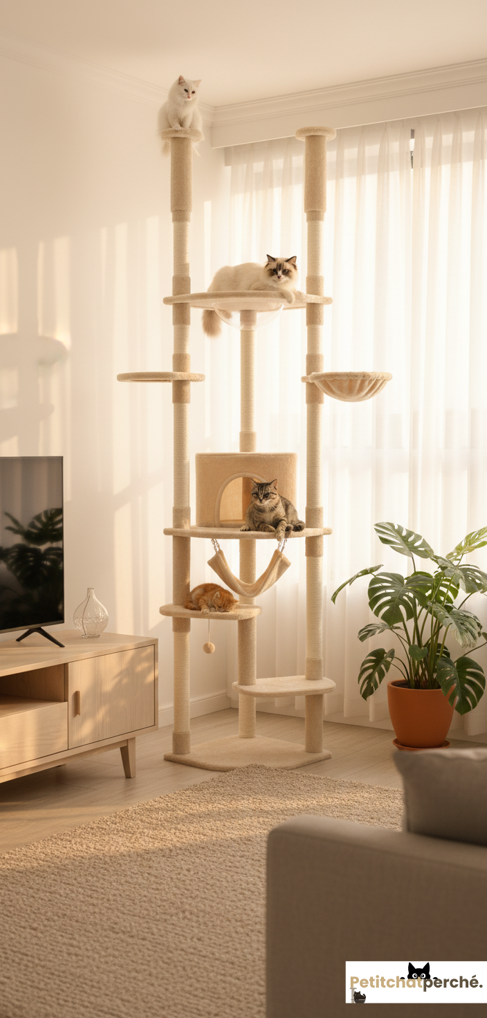 Arbre à chat : Le Pilier Royal Duplex