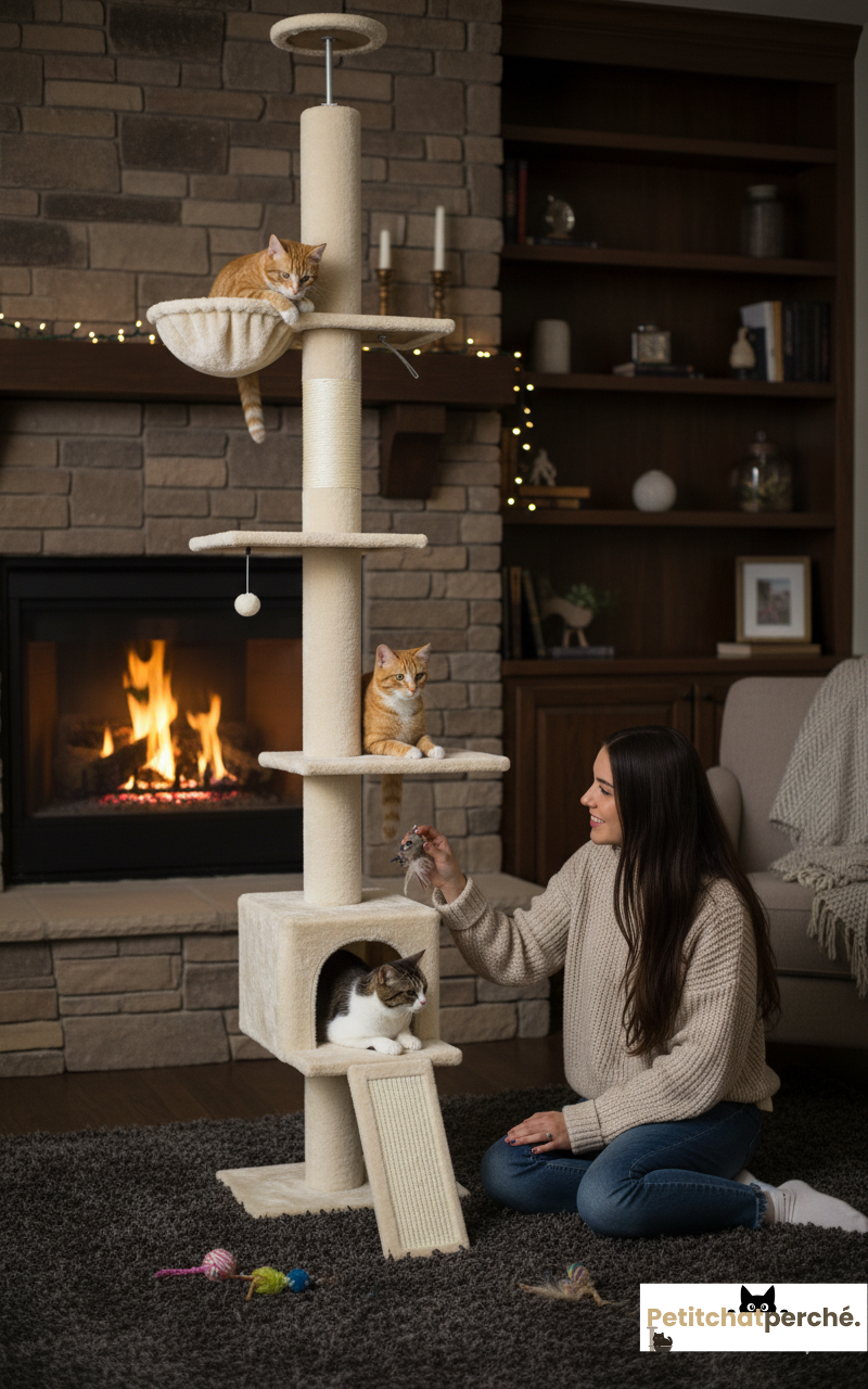 Abre à chat : L'Arbre Panorama Ajustable