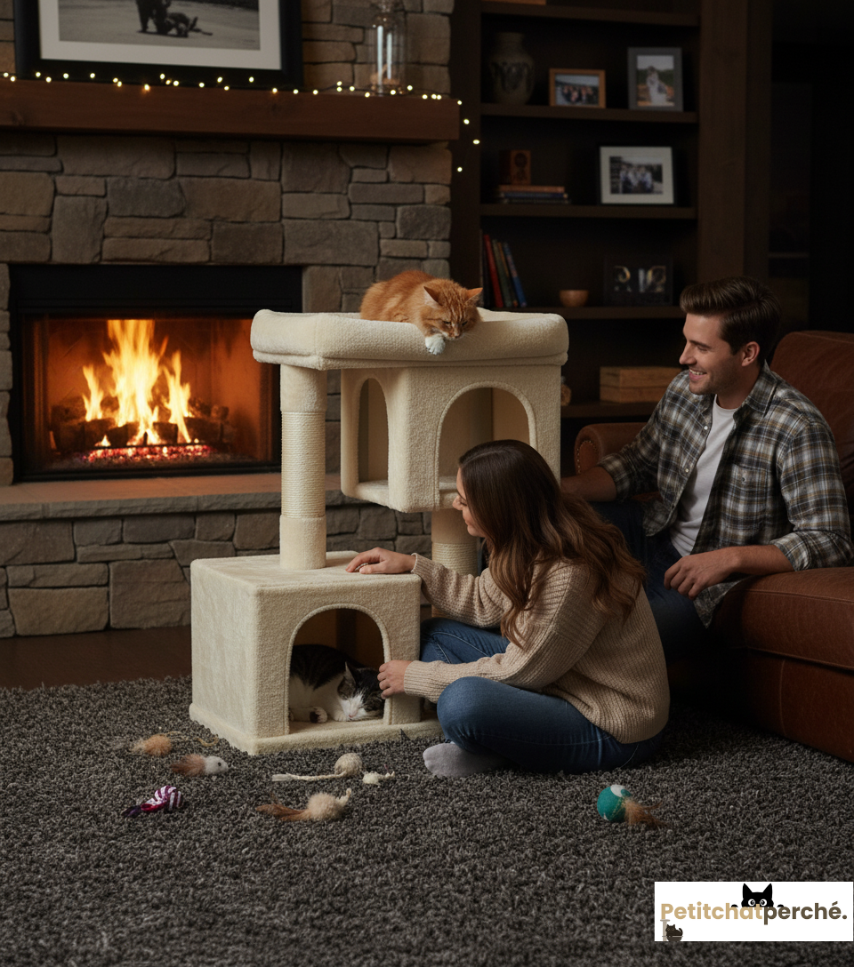 Arbre à chat : La Résidence Duplex