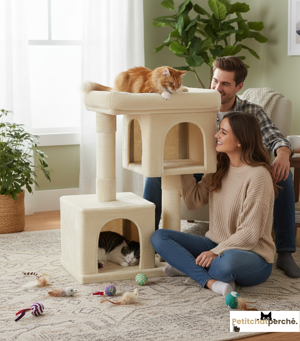 Arbre à chat : La Résidence Duplex