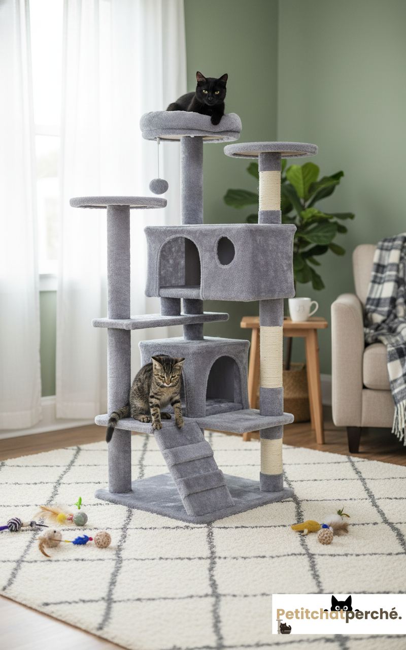 Arbre à chat : L'Abri Mésange