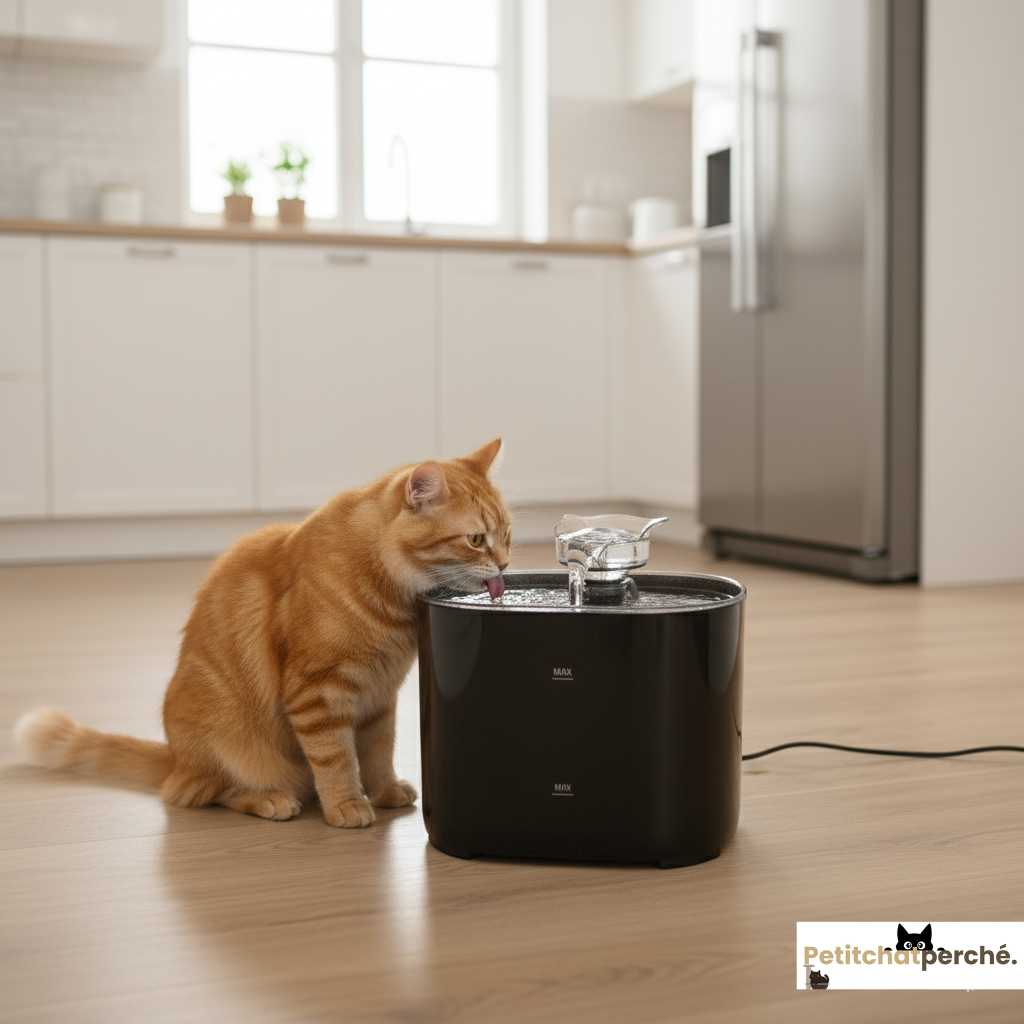 Fontaine à eau chat : Le Puits de Vie