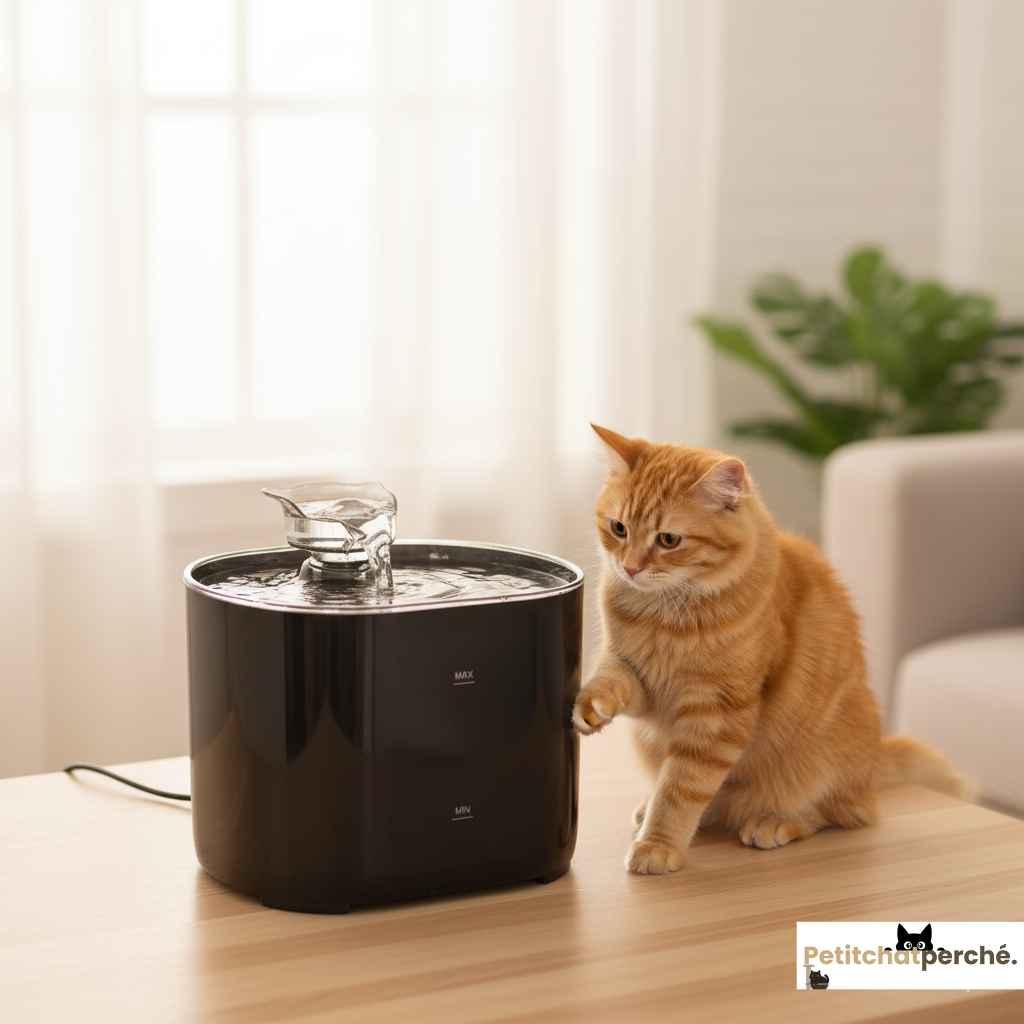 Fontaine à eau chat : Le Puits de Vie