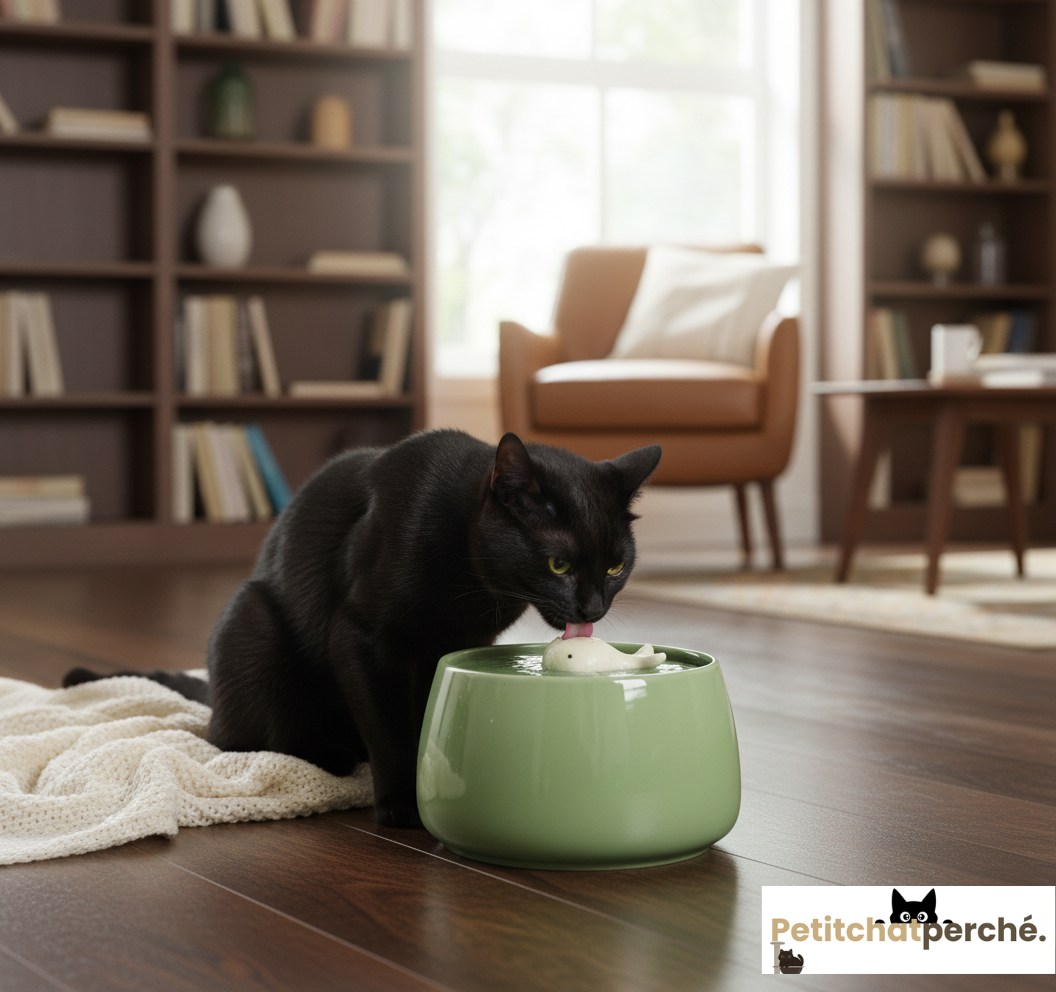 Fontaine à eau Chat : Le Bassin Zen
