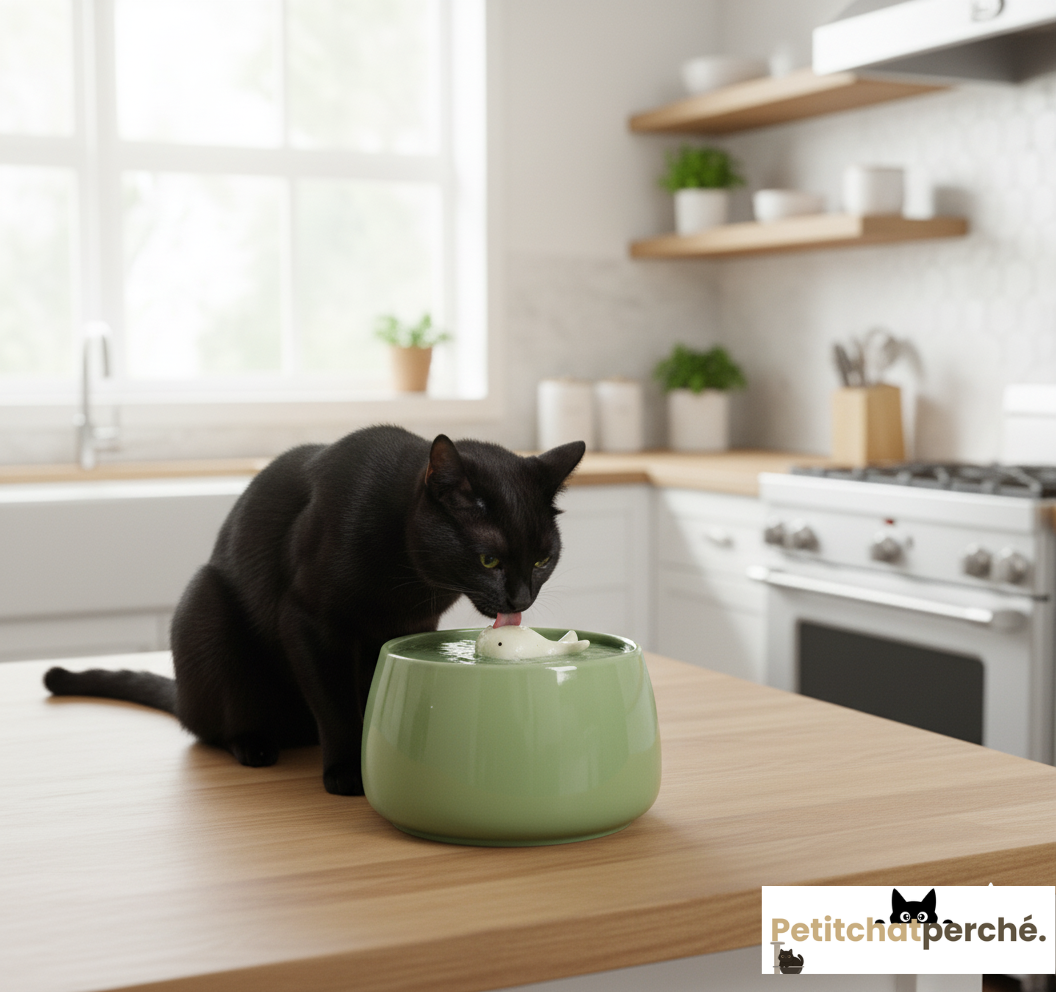 Fontaine à eau Chat : Le Bassin Zen