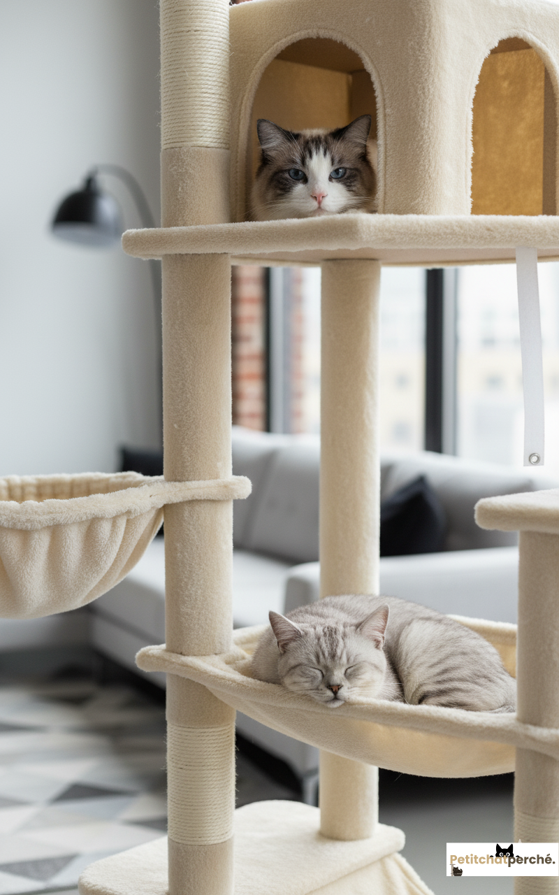 Arbre à chat : L'Hôtel des Félins