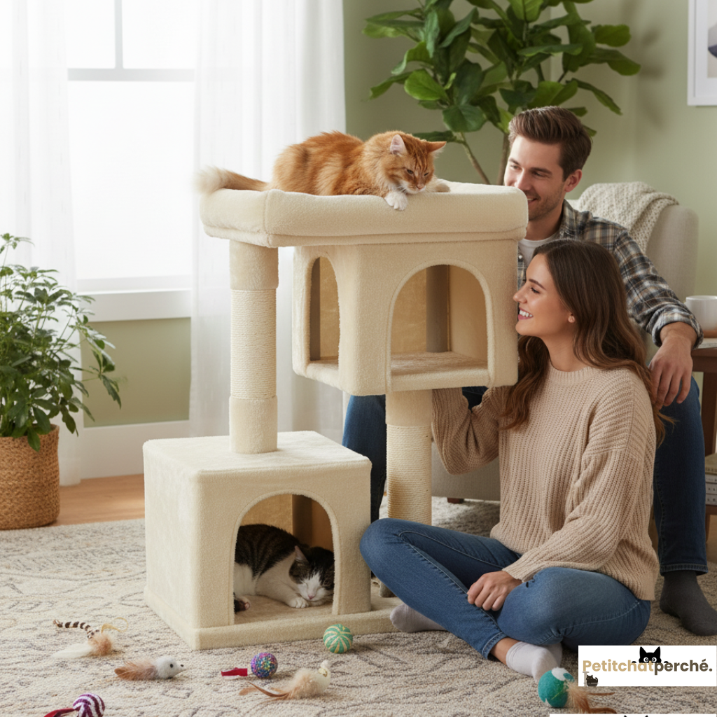 Arbre à chat : La Résidence Duplex