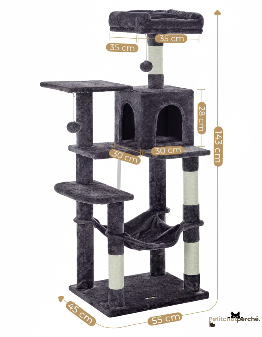 Arbre à chat : Le Refuge Cosy