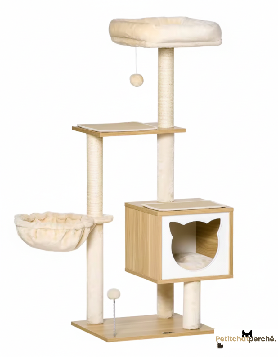 Arbre à chat : Le Meuble Cocoon Tête de Chat