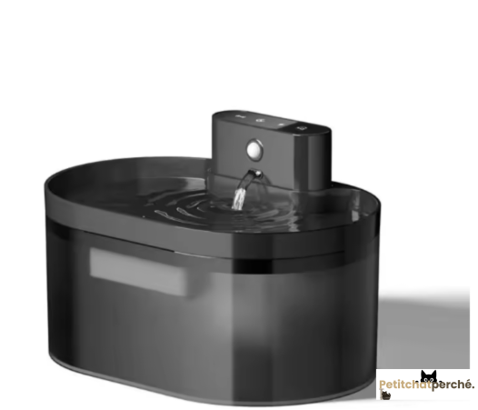 Fontaine à eau Chat : L'Hydratation Clear-View