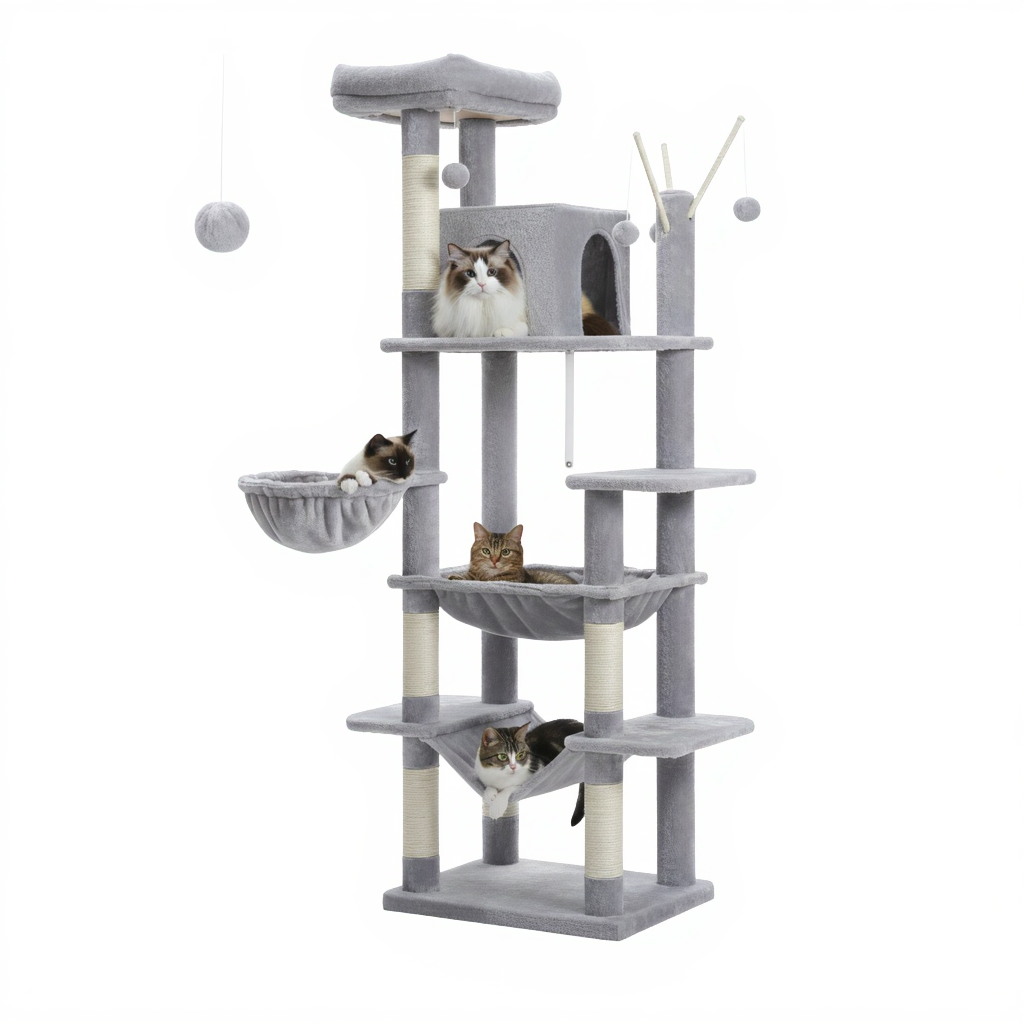 Arbre à chat : L'Hôtel des Félins