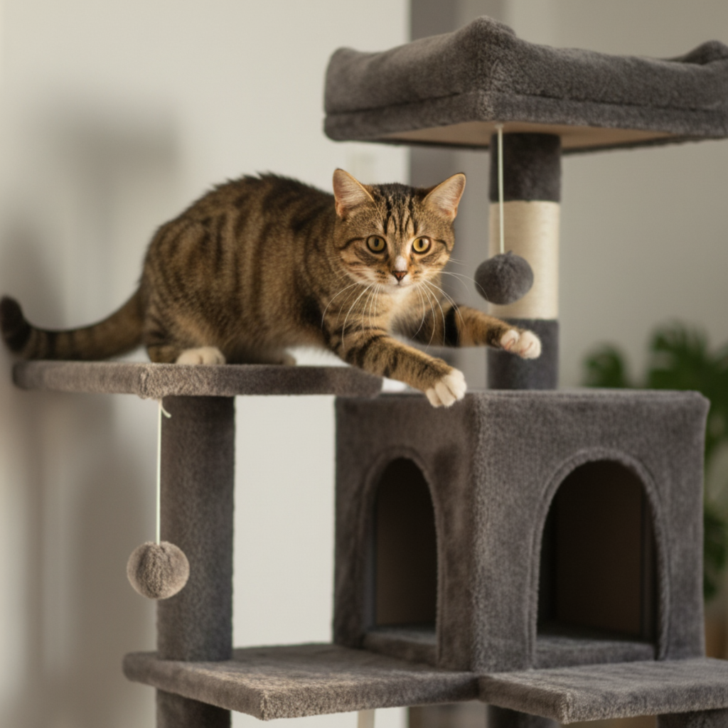 Arbre à chat : Le Refuge Cosy