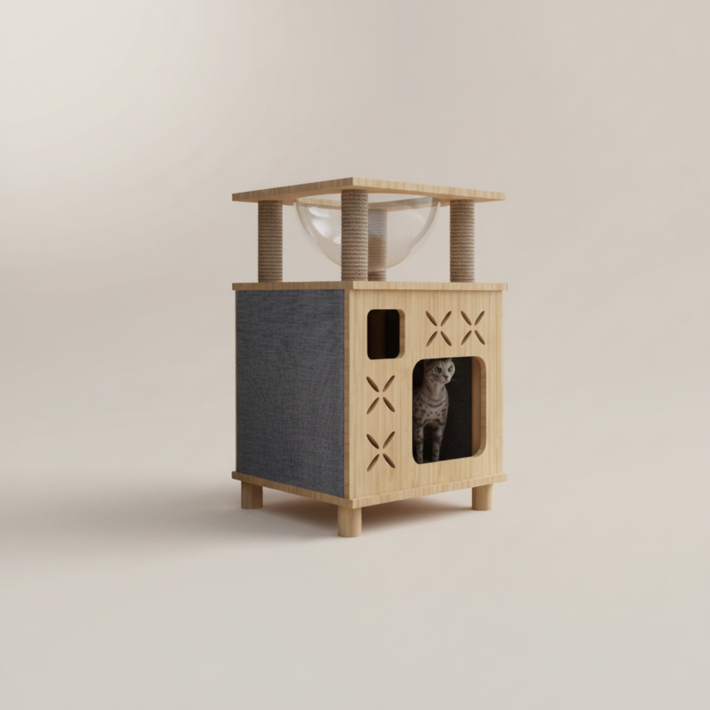 Arbre à chat : L'Abri Cocoon