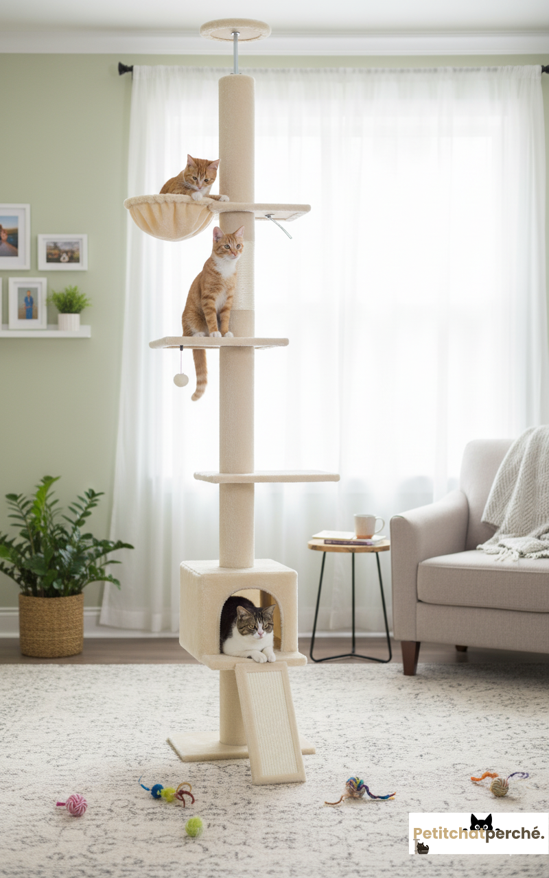 Abre à chat : L'Arbre Panorama Ajustable