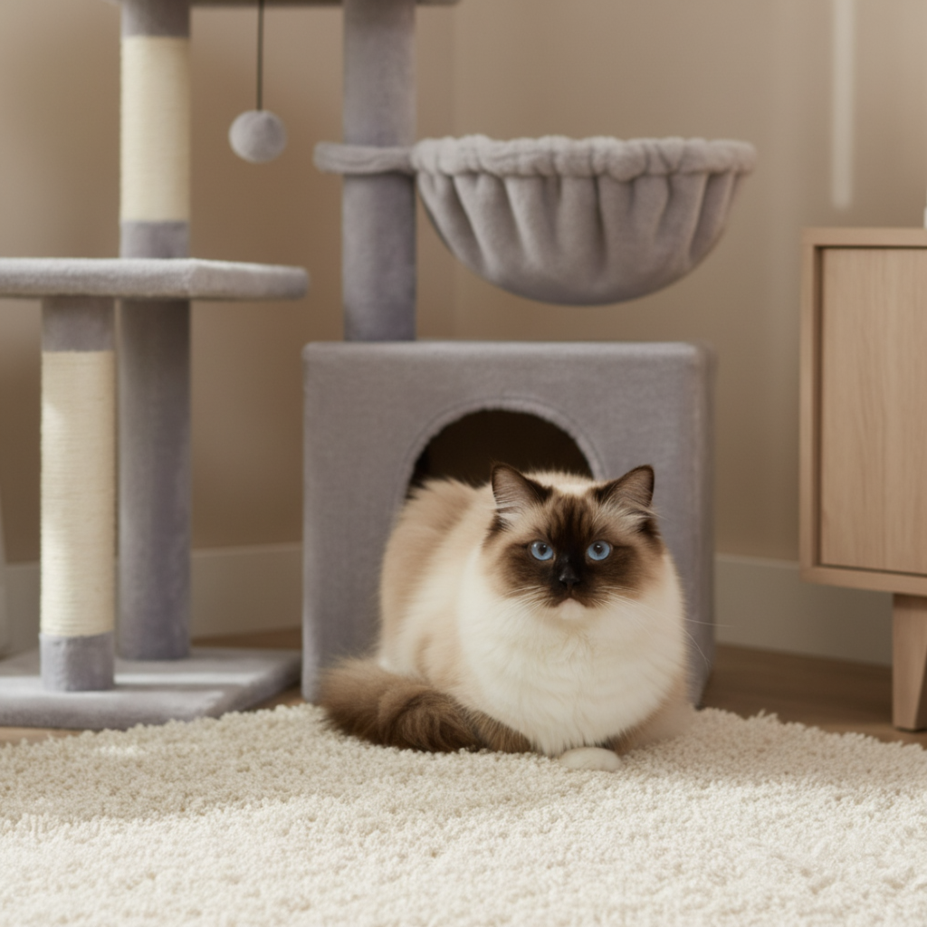 Arbre à chat : Le Meuble Cocon Junior